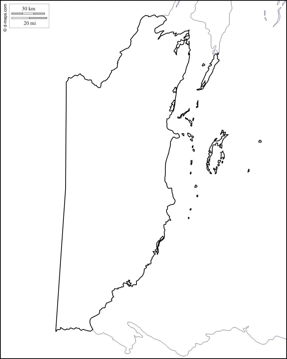地図の空白ベリーズシティ