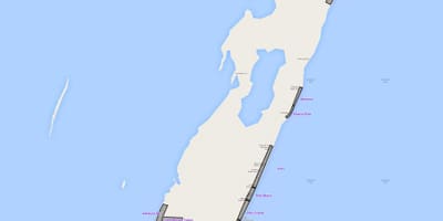 地図ambergrisキーズ